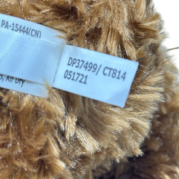 Floppy-Eared Brown Plush Dog Toy Tongue Out Chelsea Teddy Bear 10 Inch READ - Picture 10 of 11